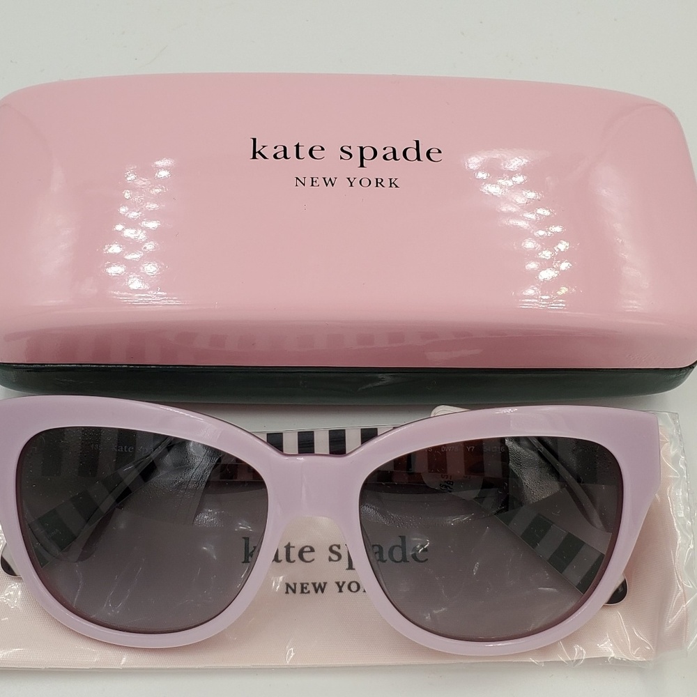 Kate Spade Aisha Pink Cateye Sunglasses 54mm